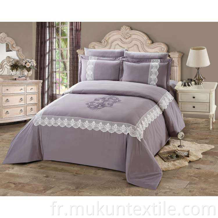  Cotton Embroidery Bedding Set